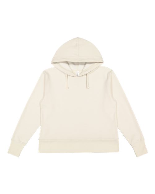 LAT 3536 — Women's Vintage Wash Hoodie Sweatshirt — Washed Natural