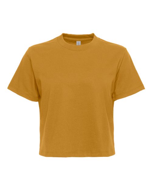 Next Level 7610 — Women's Heavyweight Boxy T-Shirt — Antique Gold