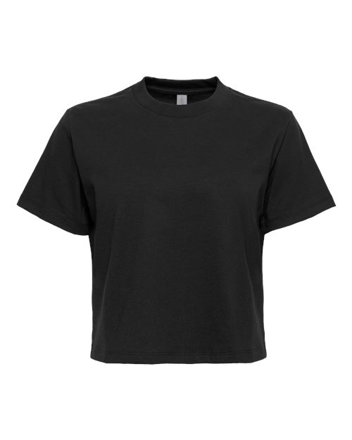Next Level 7610 — Women's Heavyweight Boxy T-Shirt — Black