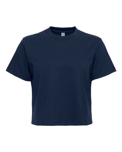 Next Level 7610 — Women's Heavyweight Boxy T-Shirt — Midnight Navy
