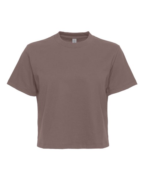 Next Level 7610 — Women's Heavyweight Boxy T-Shirt — Shiitake