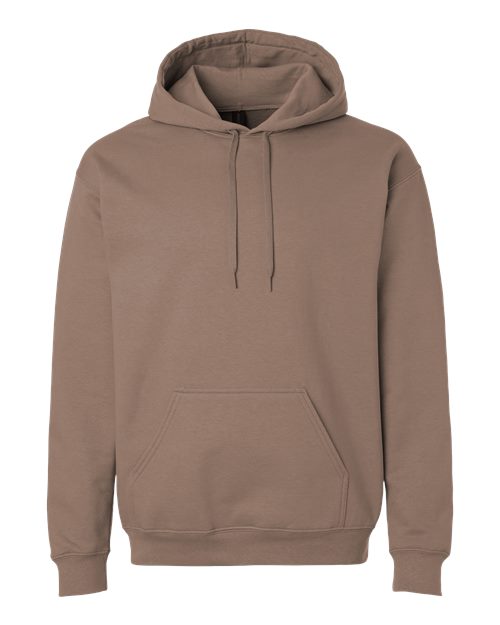 Gildan SF500 — Unisex Softstyle® Midweight Hooded Sweatshirt — Brown Savana
