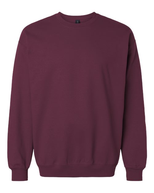 Gildan SF000 — Unisex Softstyle® Midweight Crewneck Sweatshirt — Maroon