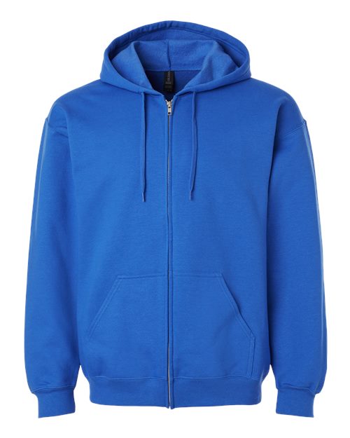 Gildan SF600 — Unisex Softstyle® Full-Zip Hooded Sweatshirt — Royal