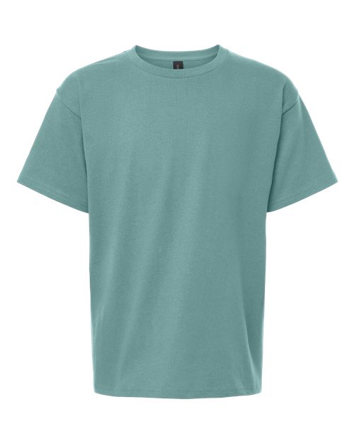 Gildan 5000B — Youth Heavy Cotton™ T-Shirt — Aquatic