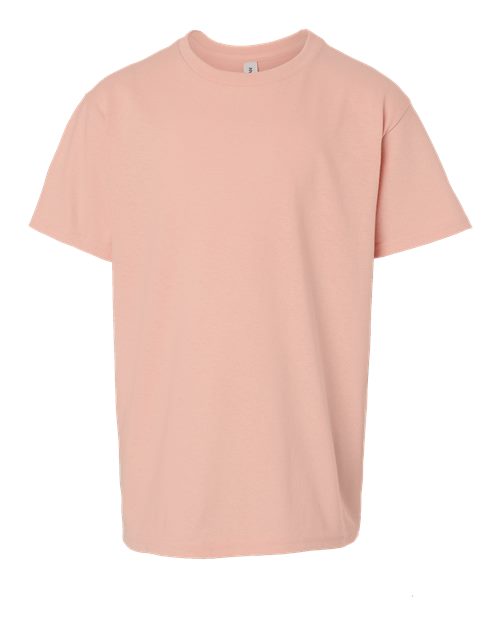 Gildan 5000B — Youth Heavy Cotton™ T-Shirt — Dusty Rose