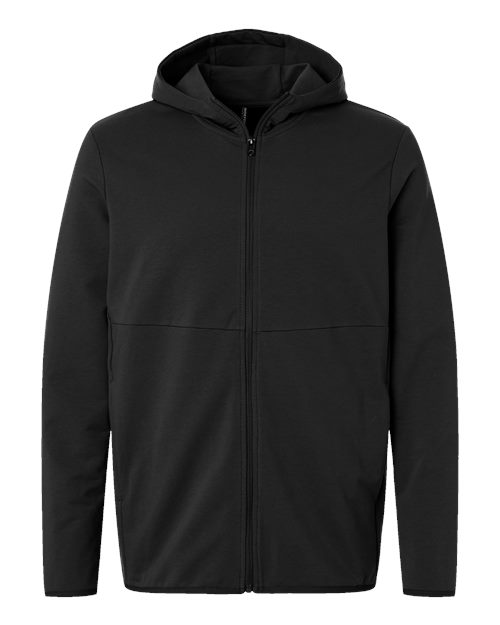 Independent Trading Co. EXP30PZ — Unisex Perform Full-Zip Hooded Sweatshirt — Black