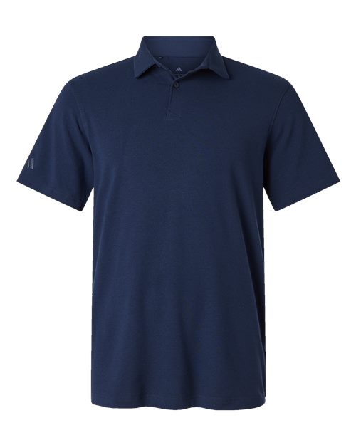 Adidas A590 — Men's Blended Polo — Solid Collegiate Navy