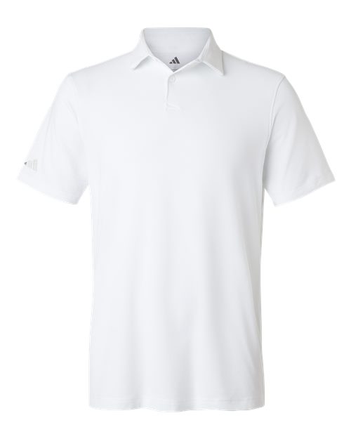 Adidas A590 — Men's Blended Polo — Solid White