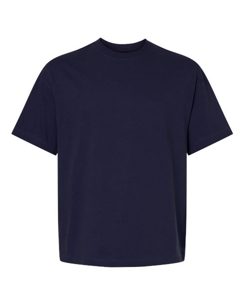 Hanes 5180R — Unisex Beefy-T® Retro Street T-Shirt — Athletic Navy