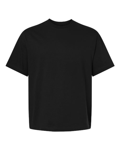 Hanes 5180R — Unisex Beefy-T® Retro Street T-Shirt — Black