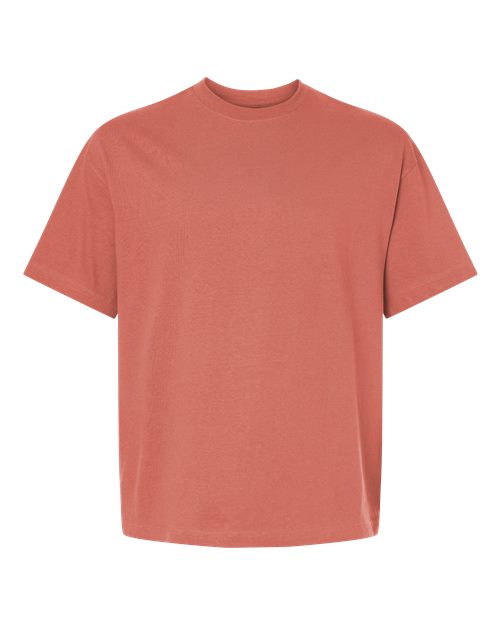 Hanes 5180R — Unisex Beefy-T® Retro Street T-Shirt — Picante Pink