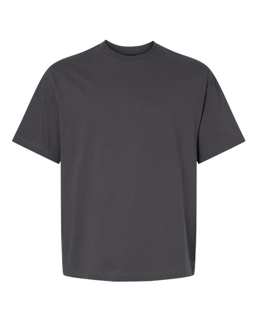 Hanes 5180R — Unisex Beefy-T® Retro Street T-Shirt — Smoke Grey