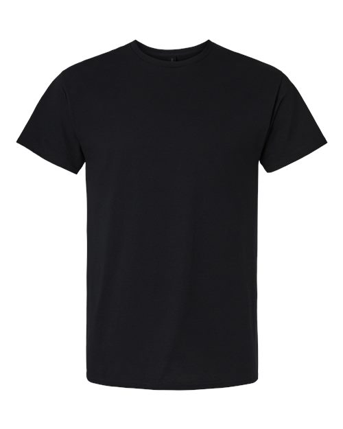 Gildan 3000 — Unisex Light Cotton T-Shirt — Black