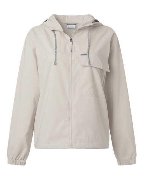 Columbia 212428 — Women's Skien Valley™ Hooded Lightweight Jacket — Dark Stone