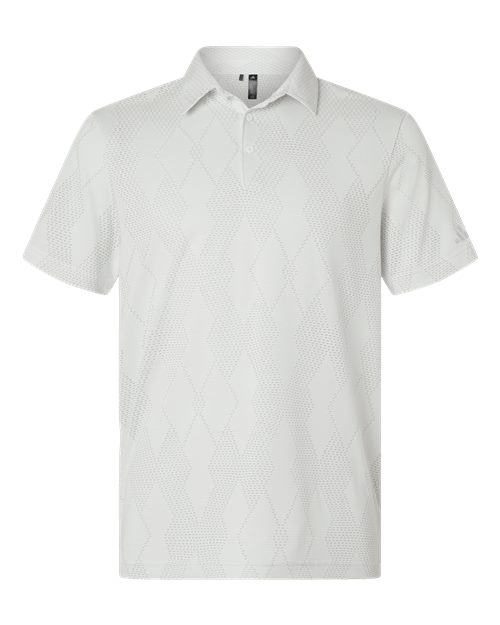 Adidas A2008 — Men's Ultimate365 Textured Polo — White