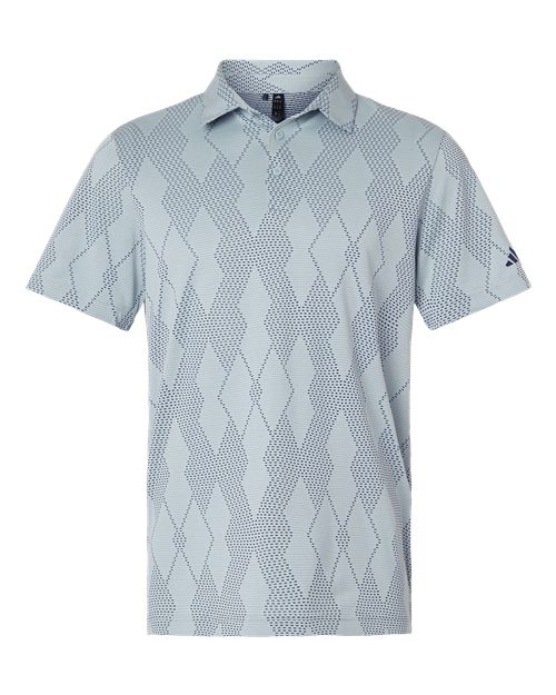 Adidas A2008 — Men's Ultimate365 Textured Polo — Wonder Blue