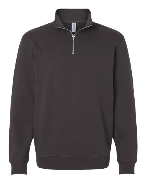 Independent Trading Co. SS4600QZ — Unisex Midweight Quarter-Zip Pullover — Asphalt