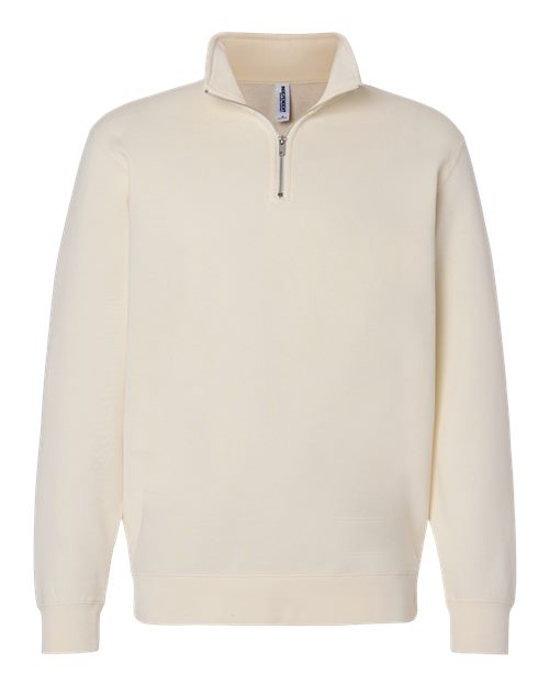 Independent Trading Co. SS4600QZ — Unisex Midweight Quarter-Zip Pullover — Bone