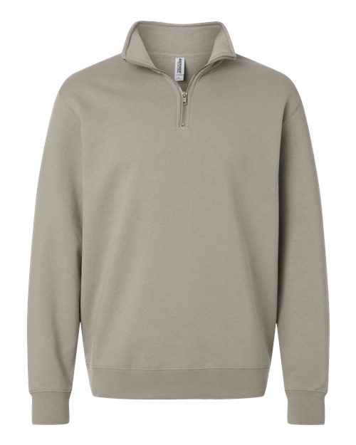 Independent Trading Co. SS4600QZ — Unisex Midweight Quarter-Zip Pullover — Cement