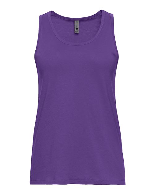 Next Level 3933 — Women's Cotton Tank — Purple Rush