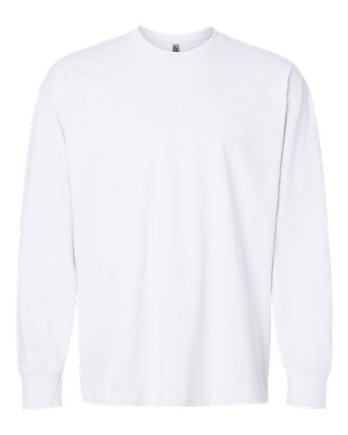 Next Level 7211 — Unisex Heavyweight Long Sleeve T-Shirt — White