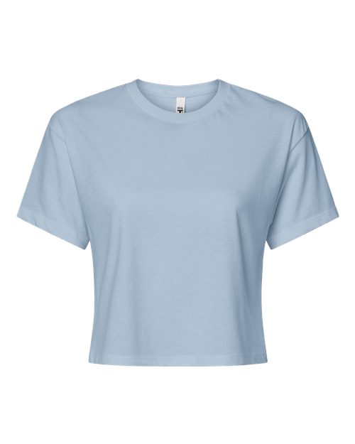 Next Level 1580 — Women's Ideal Crop Top — Stonewash Denim