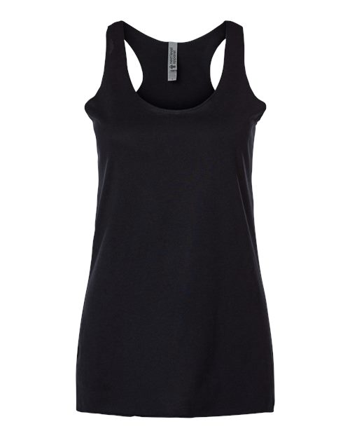 Next Level 6733 — Women’s Triblend Racerback Tank — Black