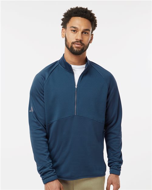 Adidas A587 — Men's Performance Quarter-Zip Pullover — main view