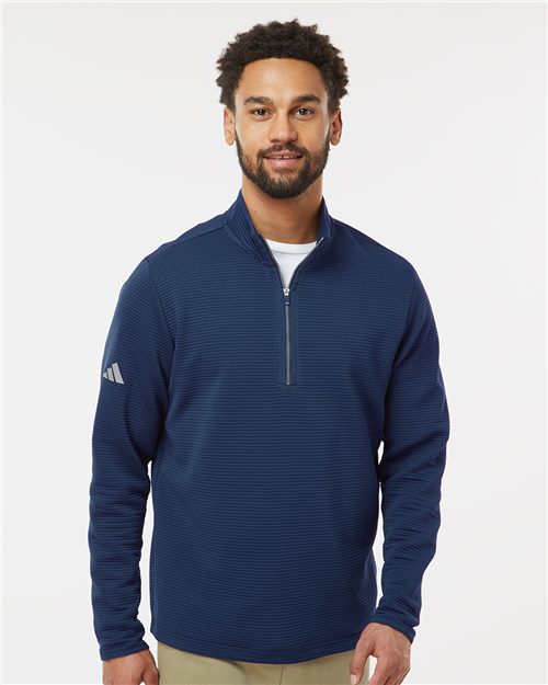 Adidas A588 — Men's Spacer Quarter-Zip Pullover — main view