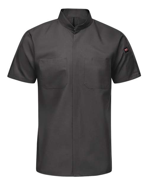 Red Kap SX46T — Men's Tall Mimix™ Pro+ Short Sleeve Work Shirt With OilBlok — Charcoal