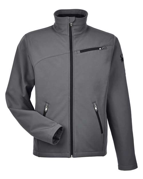 Spyder 187334 — Men's Transport Soft Shell Jacket — Polar/ Black
