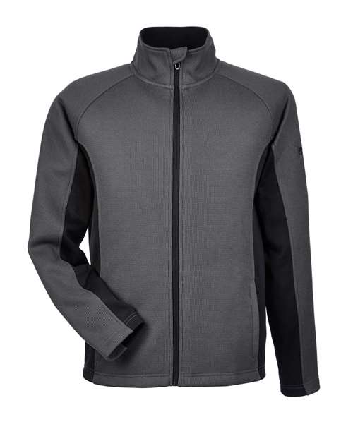 Spyder 187330 — Men's Constant Full-Zip Sweater Fleece Jacket — Polar/ Black
