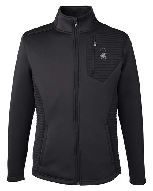 Spyder S16539 — Men's Venom Full-Zip Jacket — Black