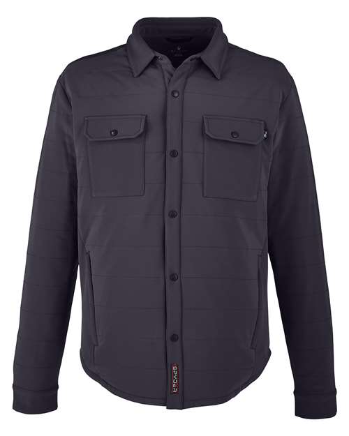Spyder S17030 — Men's Axis Insulated Shirt Jacket — Black