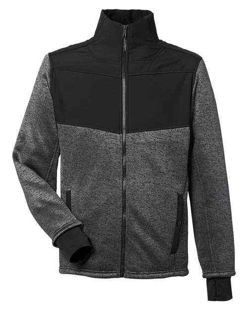 Spyder S17740 — Men's Passage Sweater Jacket — Polar Powder/ Black