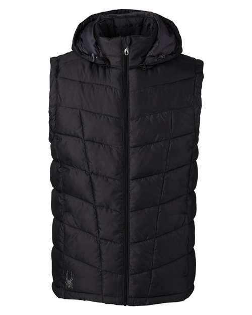 Spyder S16642 — Men's Pelmo Puffer Vest — Black