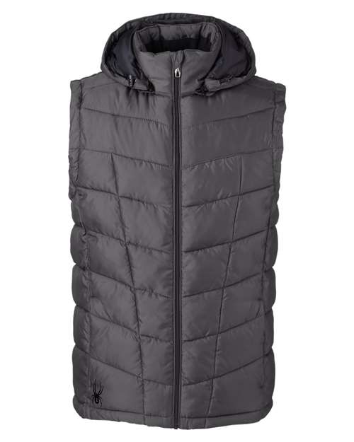Spyder S16642 — Men's Pelmo Puffer Vest — Polar