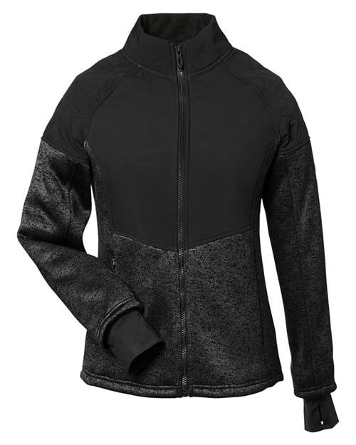 Spyder S17741 — Women's Passage Sweater Jacket — Black Powder/ Black