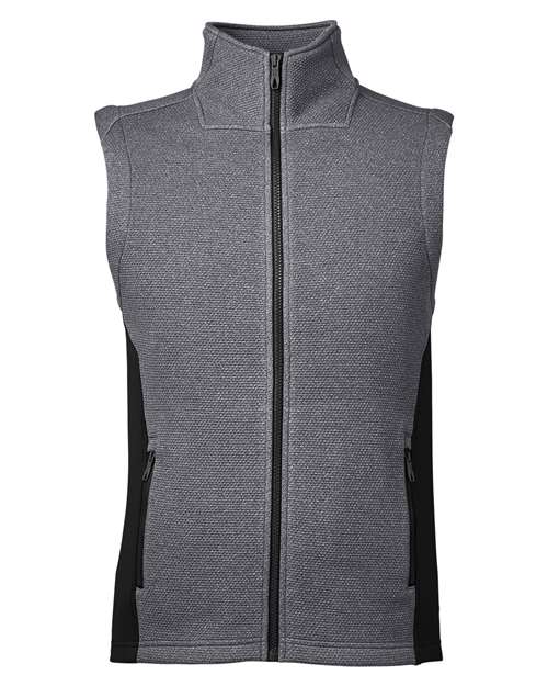Spyder S17274 — Men's Pursuit Vest — Black Heather/ Black
