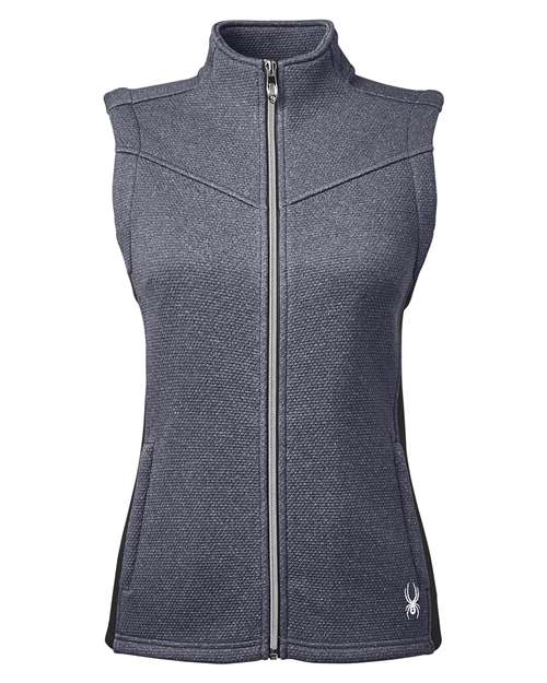 Spyder S17275 — Women's Pursuit Vest — Frontier Heather/ Black