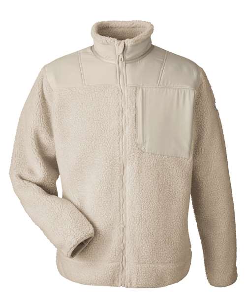 Spyder S17940 — Unisex Venture Sherpa Jacket — Natural