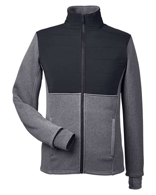 Spyder S17298 — Men's Pursuit Jacket — Black Heather/ Black
