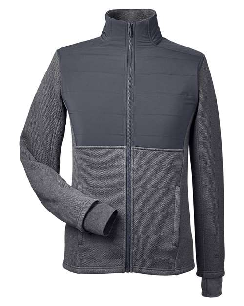 Spyder S17298 — Men's Pursuit Jacket — Black Heather/ Polar