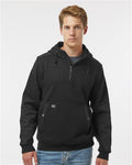 DRI DUCK 7349 — Men's Mission Quarter-Zip Hooded Pullover — main view