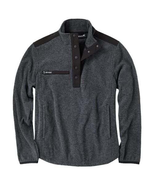 DRI DUCK 9341 — Women's Sierra Melange Fleece Pullover — main view
