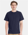 Hanes 5290P — Essential-T Pocket T-Shirt — main view