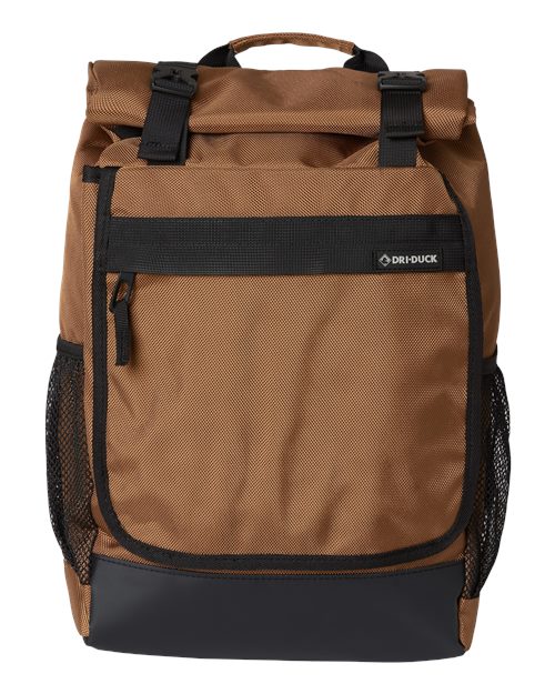 DRI DUCK 1410DD — Roll Top Backpack — Saddle