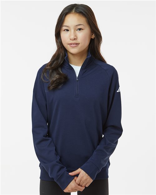 Adidas A4001 — Youth Performance Quarter-Zip Pullover — main view