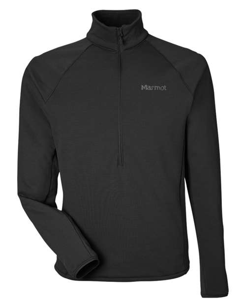 Marmot M15381 — Men's Leconte Half-Zip Pullover — Black